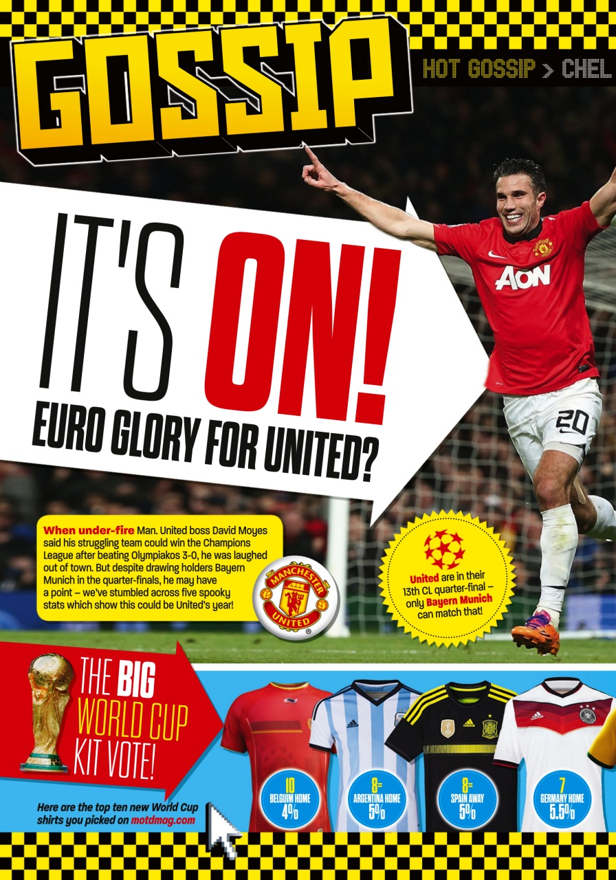 Match of the Day Preview Pages