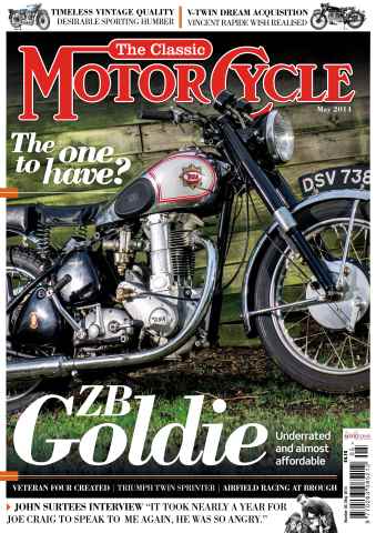 The Classic MotorCycle issue May 2014