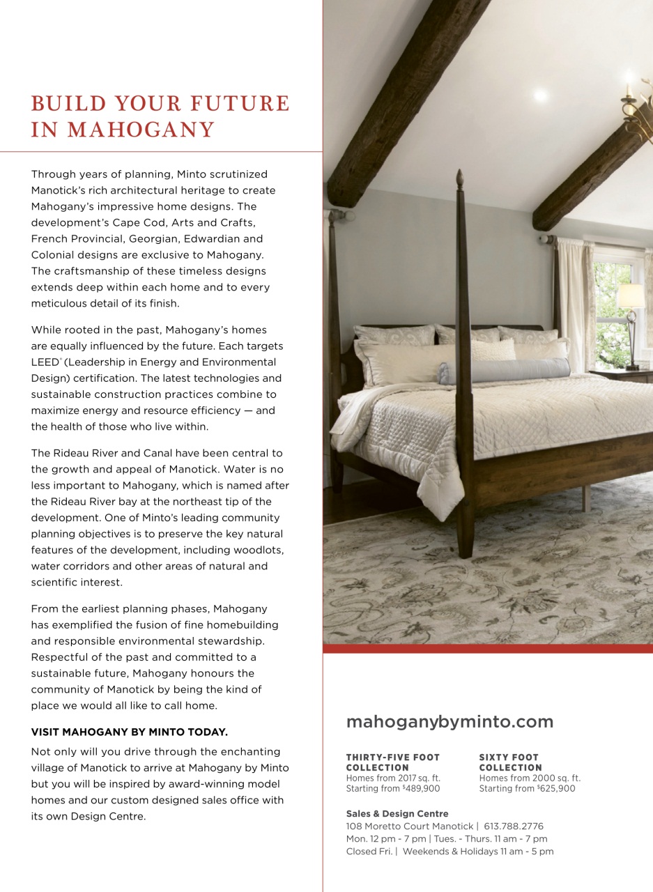 Ottawa Magazine Preview Pages