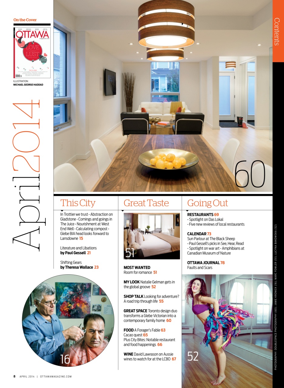 Ottawa Magazine Preview Pages
