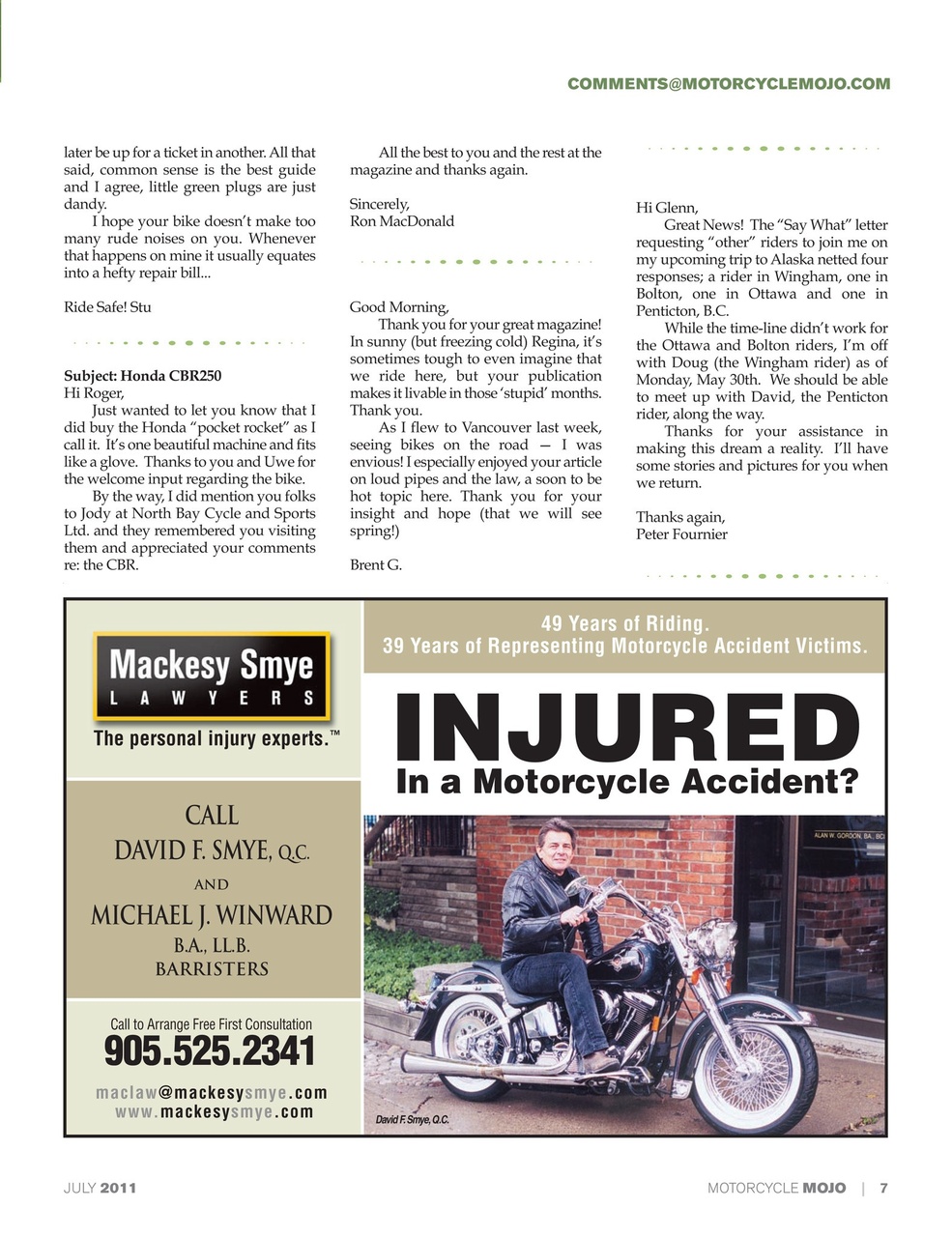 Motorcycle Mojo Preview Pages