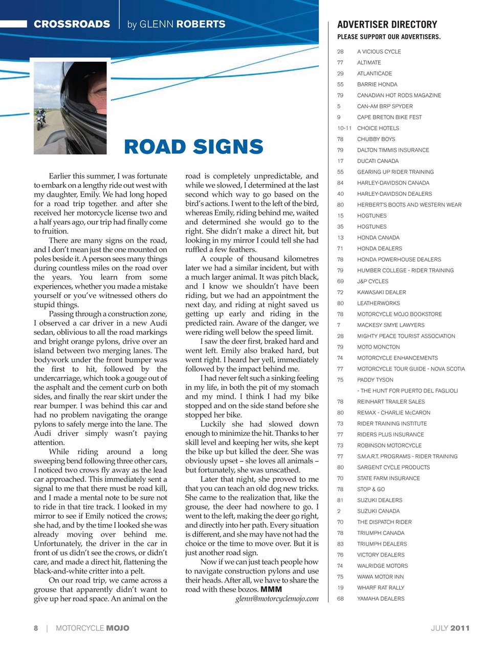 Motorcycle Mojo Preview Pages