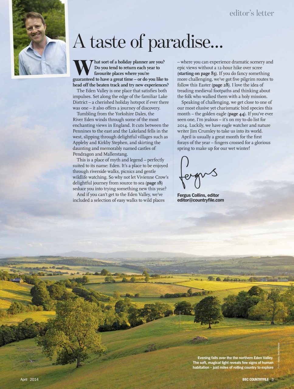 BBC Countryfile Magazine Preview Pages