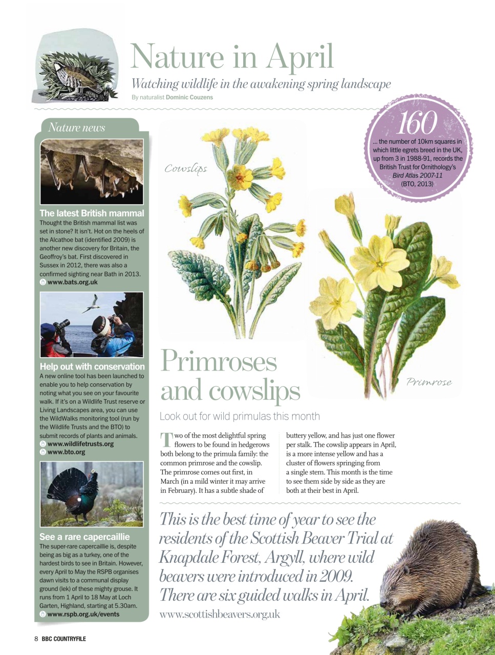 BBC Countryfile Magazine Preview Pages