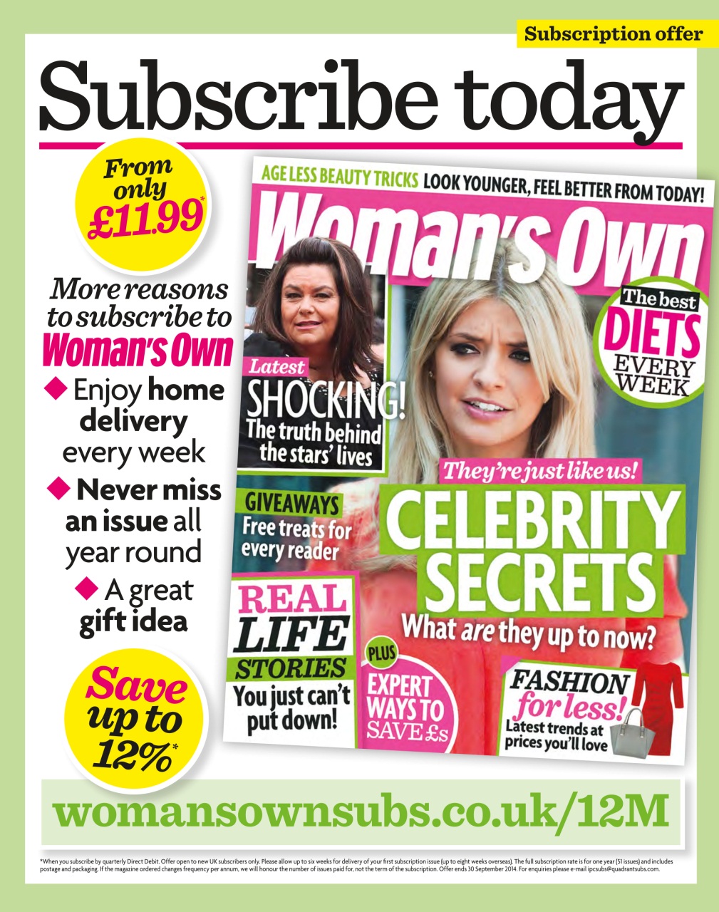 Woman's Own Preview Pages