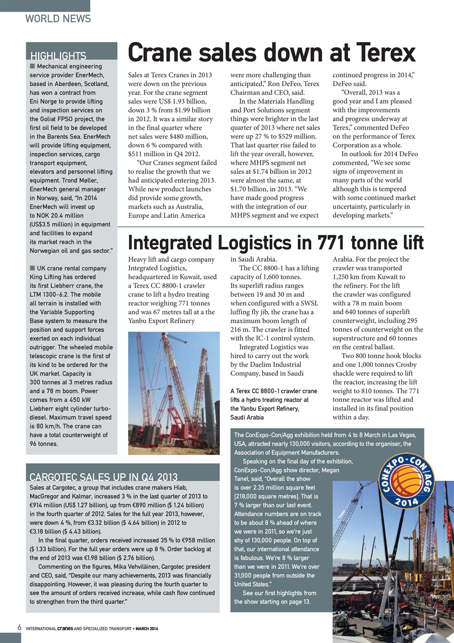 Int. Cranes and Specialized Transp Preview Pages