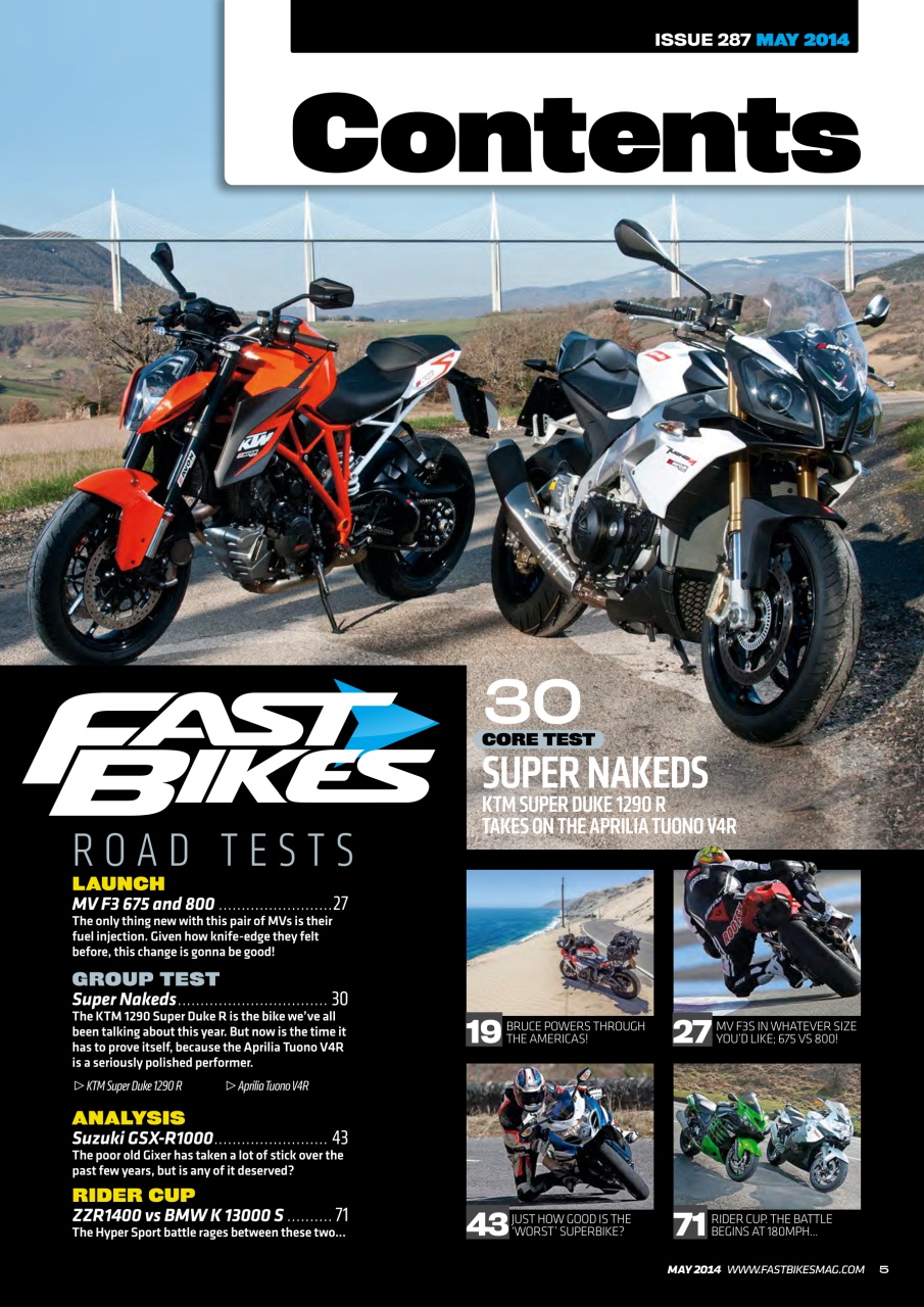 Fast Bikes Preview Pages