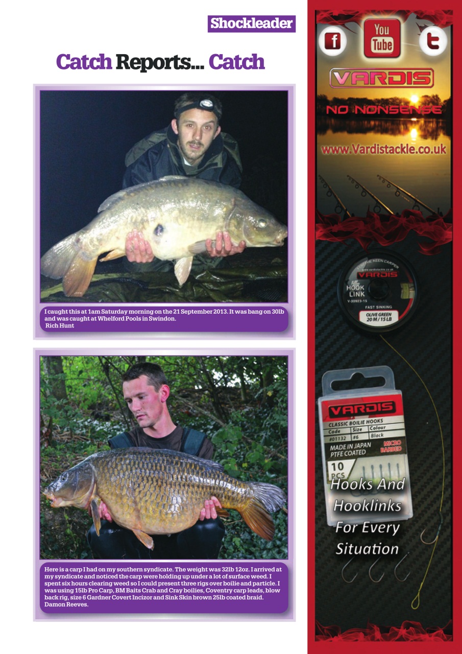 Big Carp Magazine Preview Pages