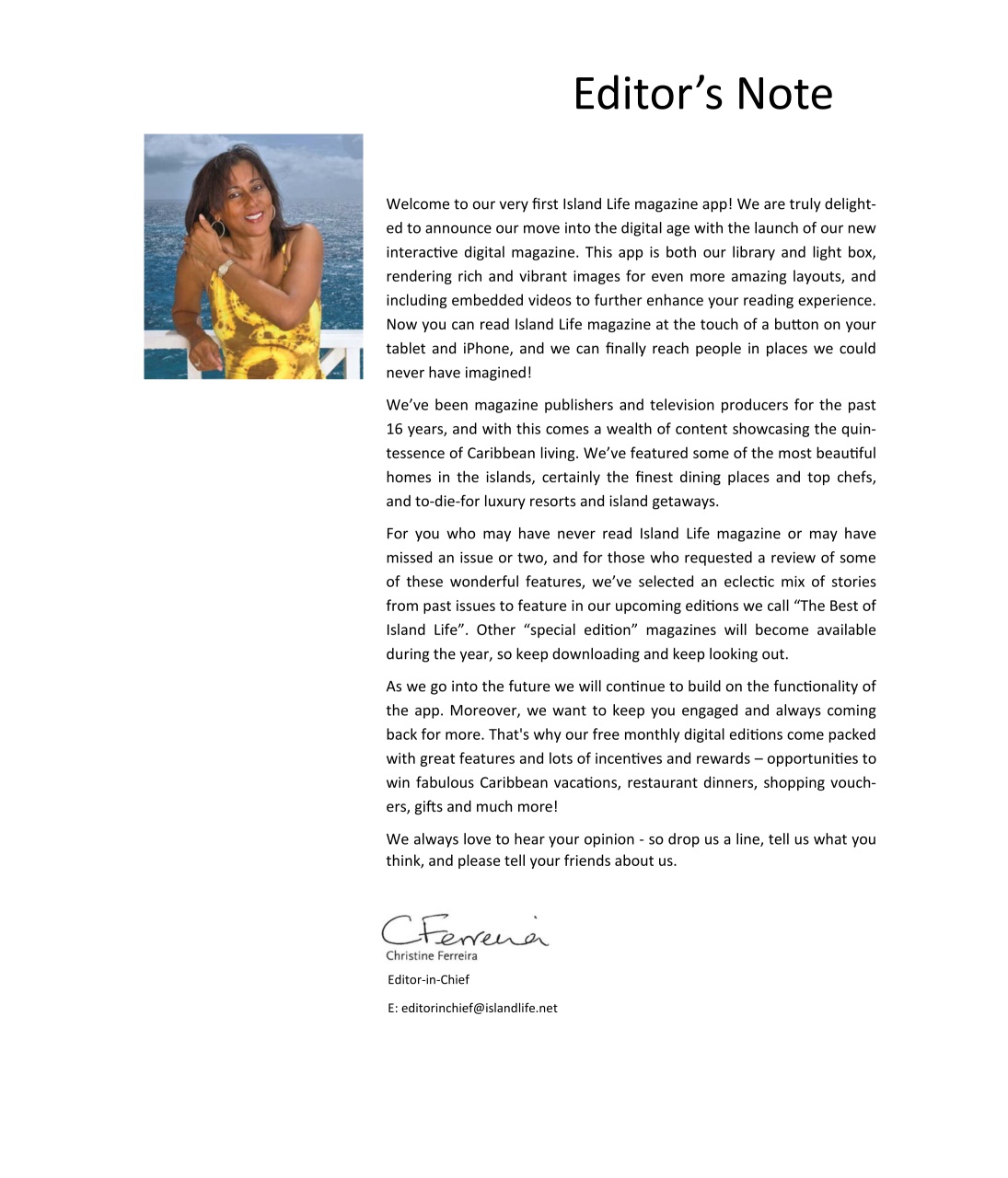 Island Life Preview Pages