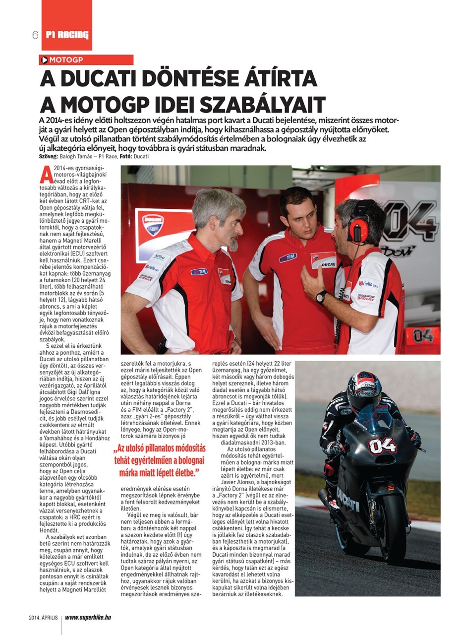 SuperBike Hungary Preview Pages