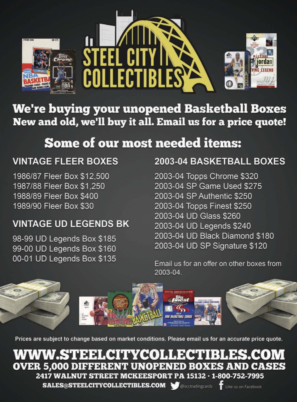 Beckett Basketball Magazine Preview Pages
