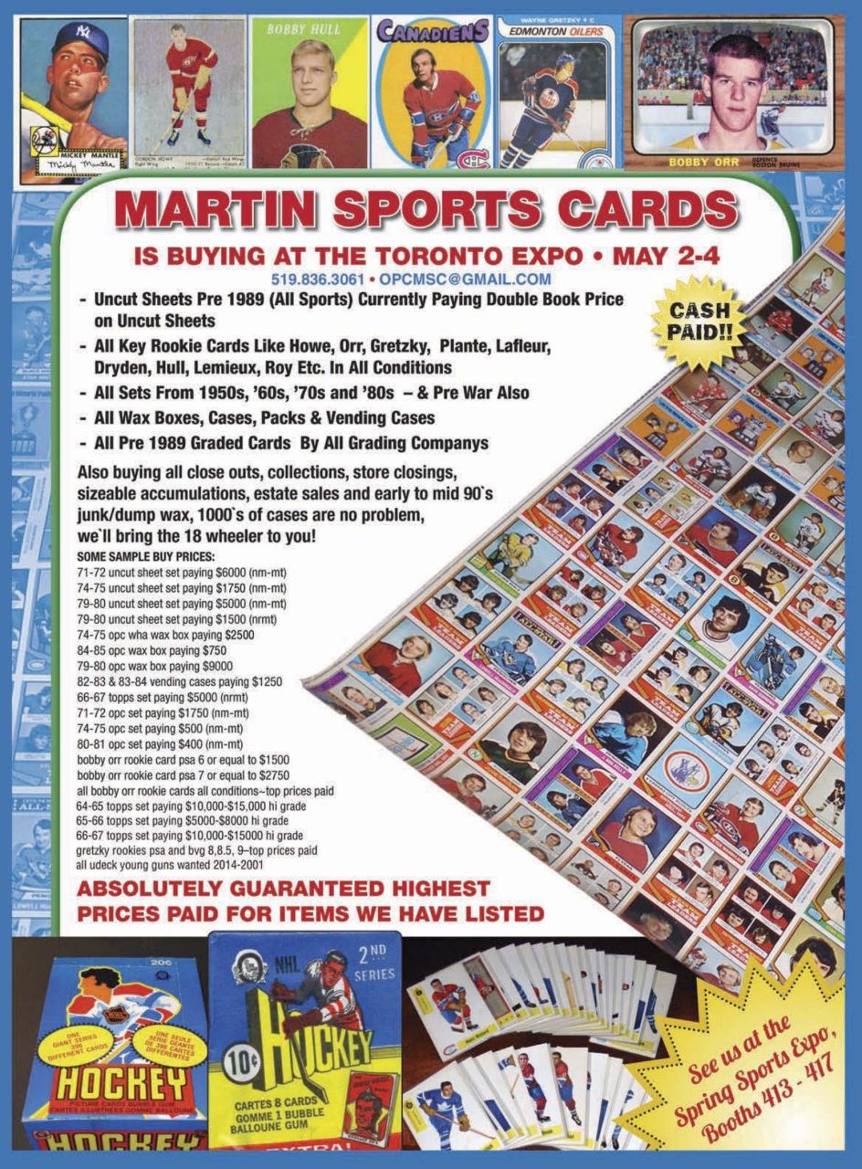 Beckett Hockey Magazine Preview Pages