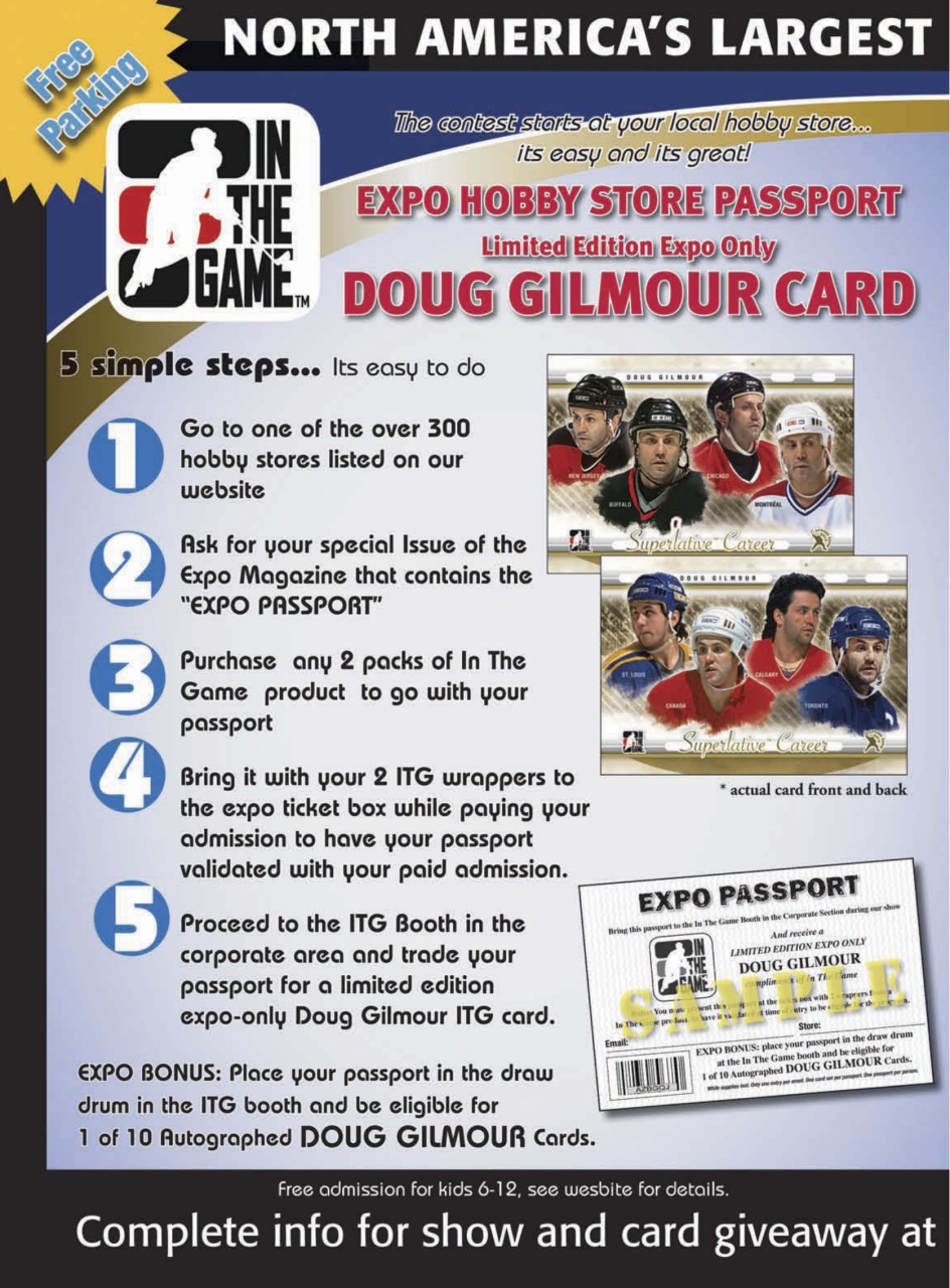 Beckett Hockey Magazine Preview Pages