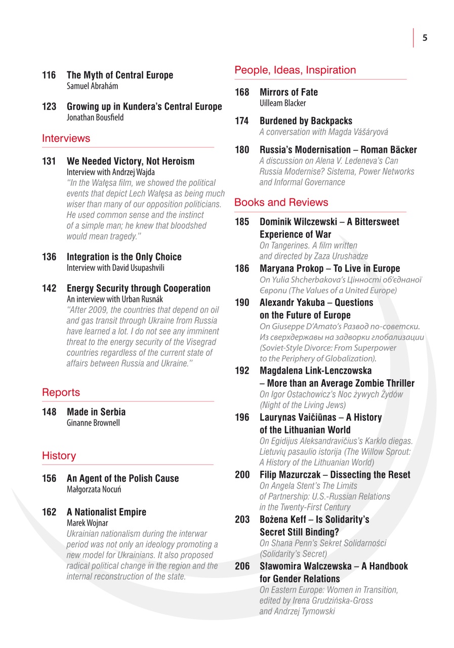 New Eastern Europe Preview Pages