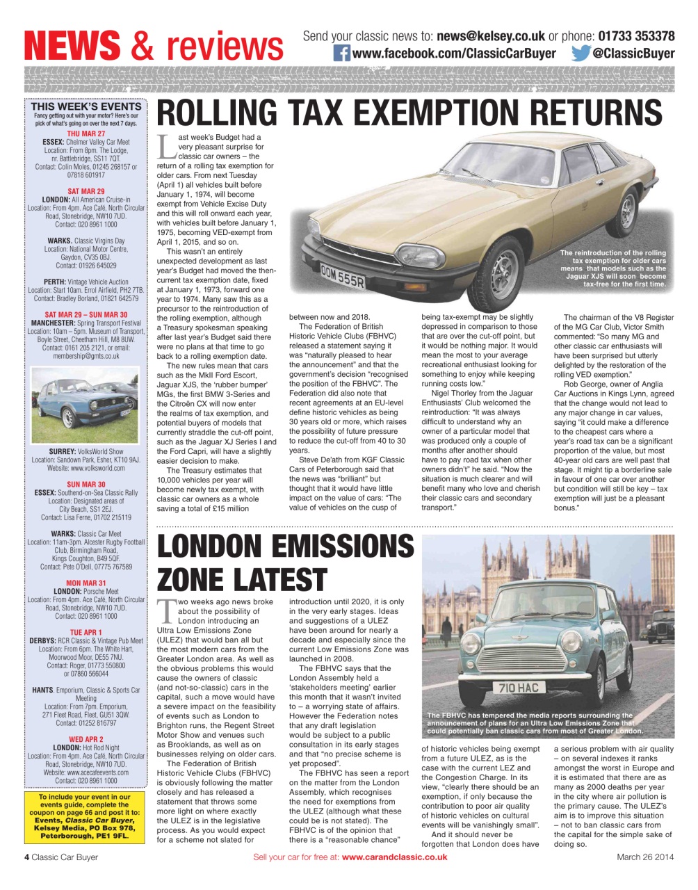 Classic Car Buyer Preview Pages