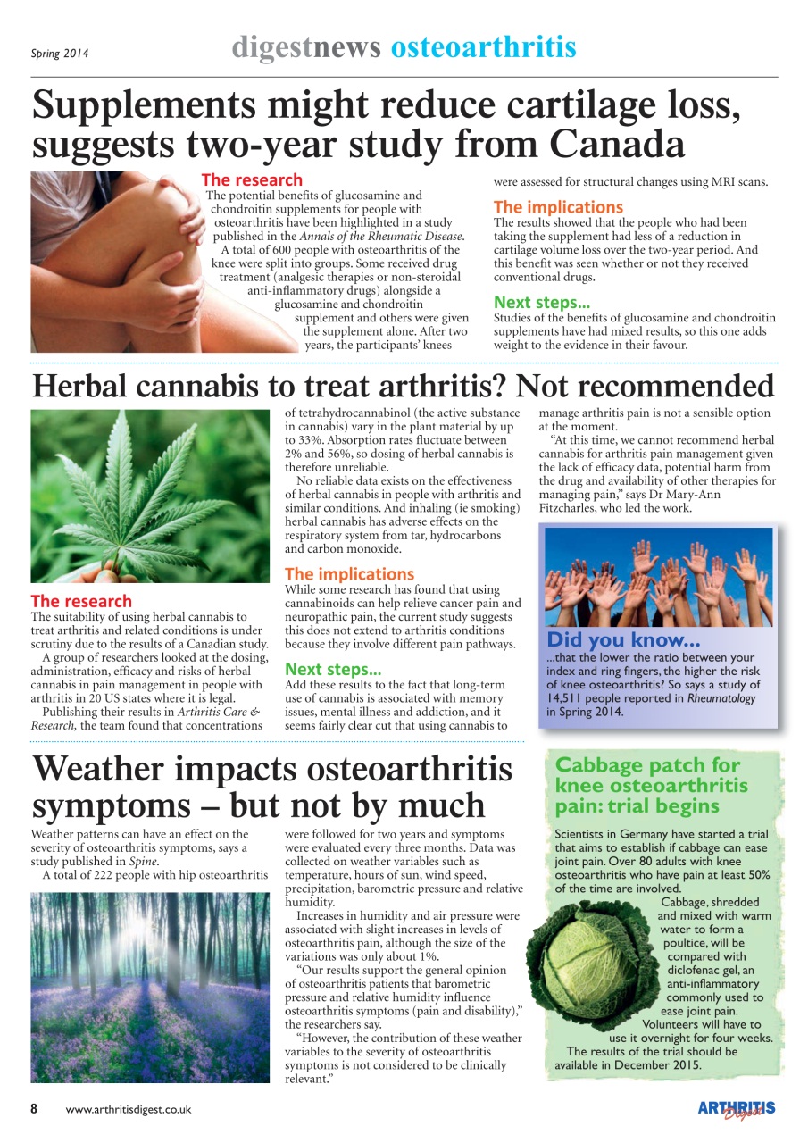 Arthritis Digest Preview Pages