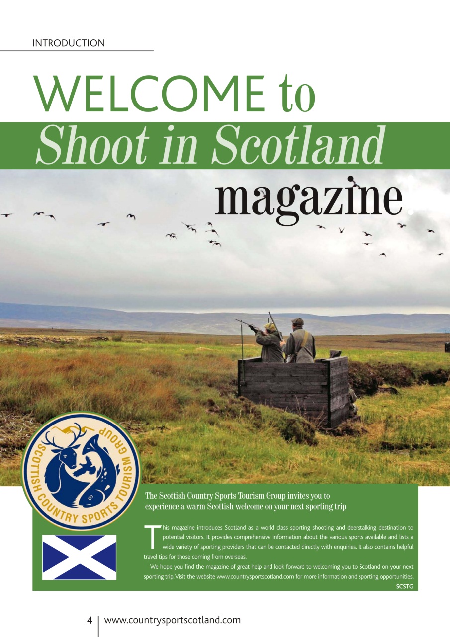 Shoot in Scotland Preview Pages