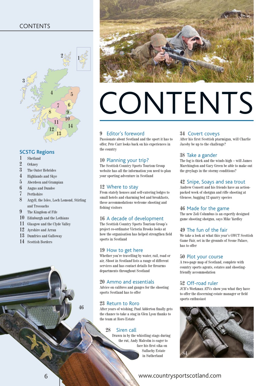 Shoot in Scotland Preview Pages