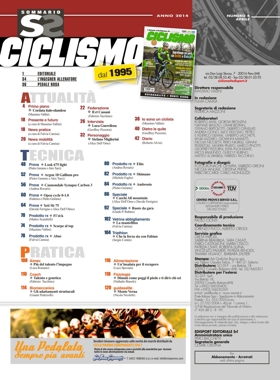 Ciclismo Preview Pages