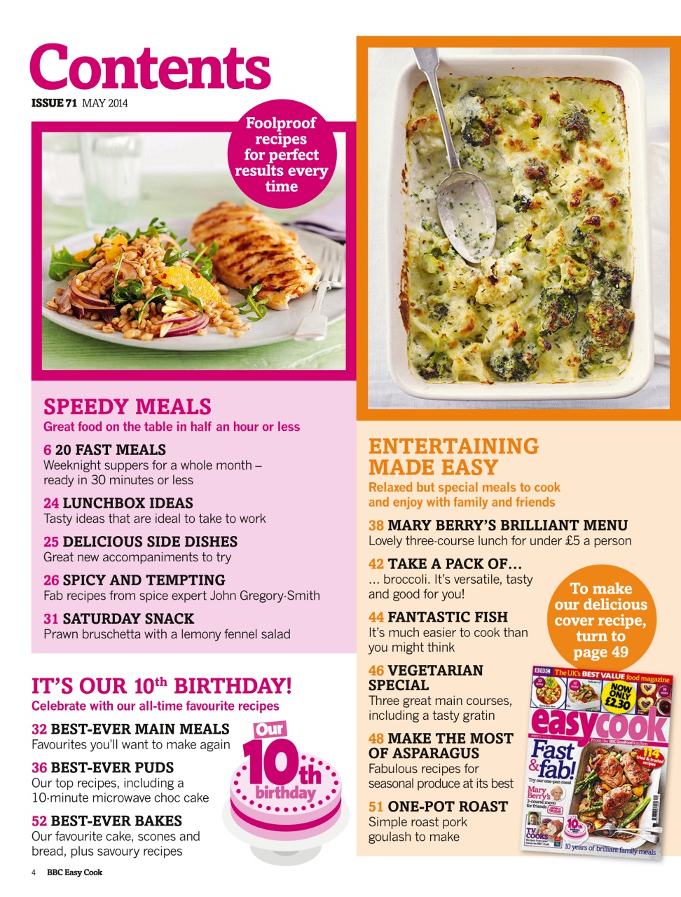 Easy Cook Magazine Preview Pages
