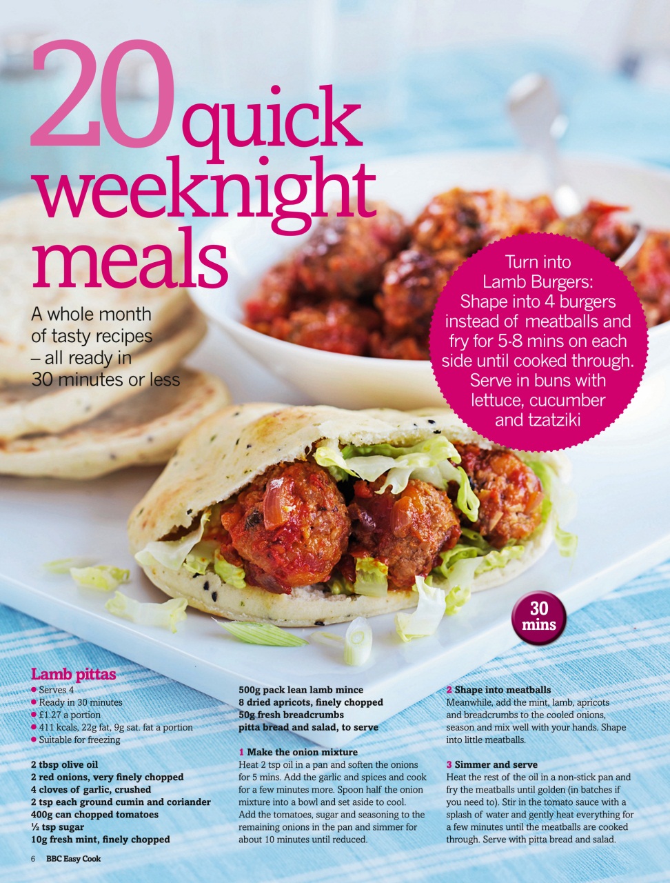 Easy Cook Magazine Preview Pages