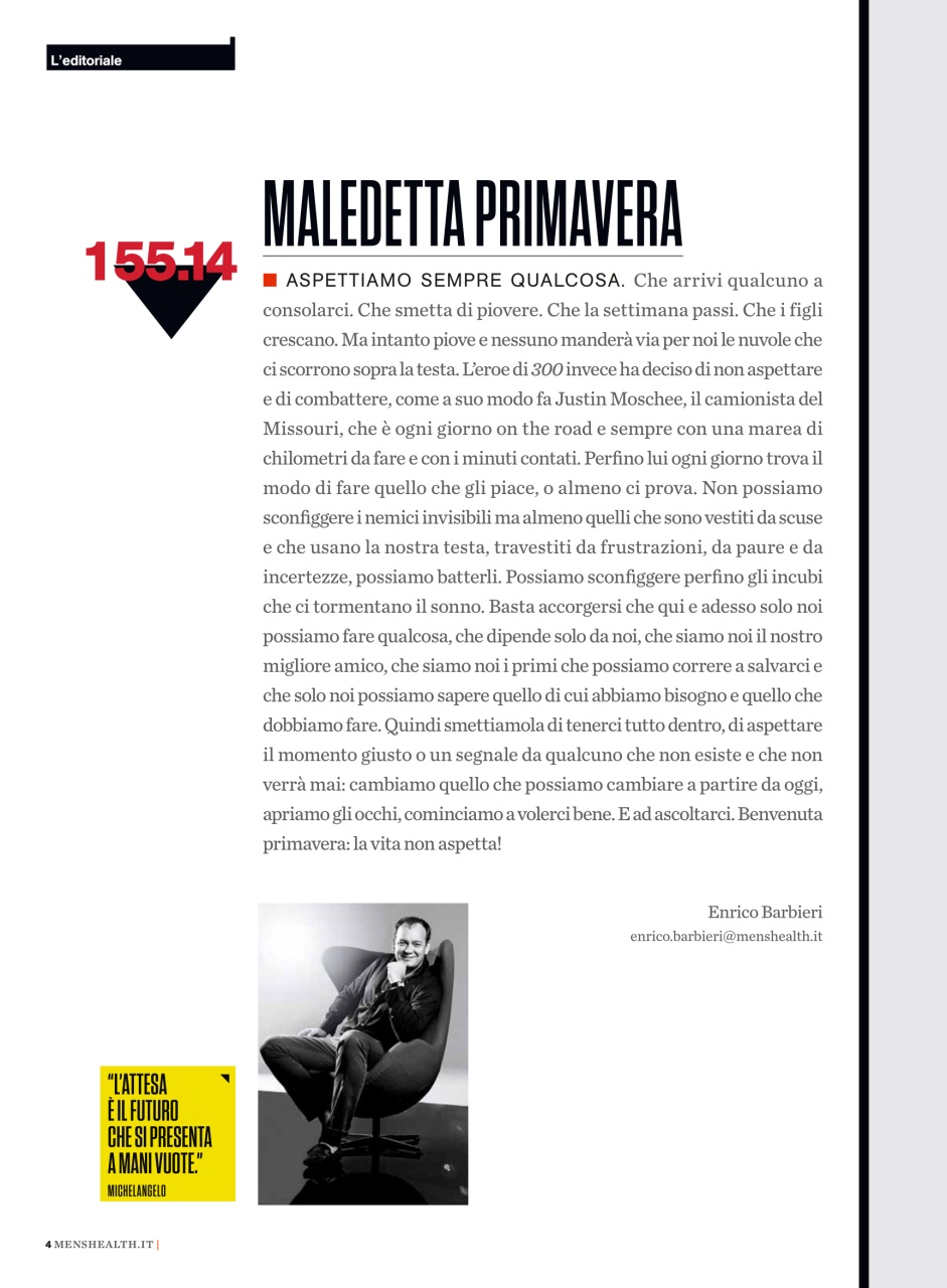 Men's Health Italia Preview Pages