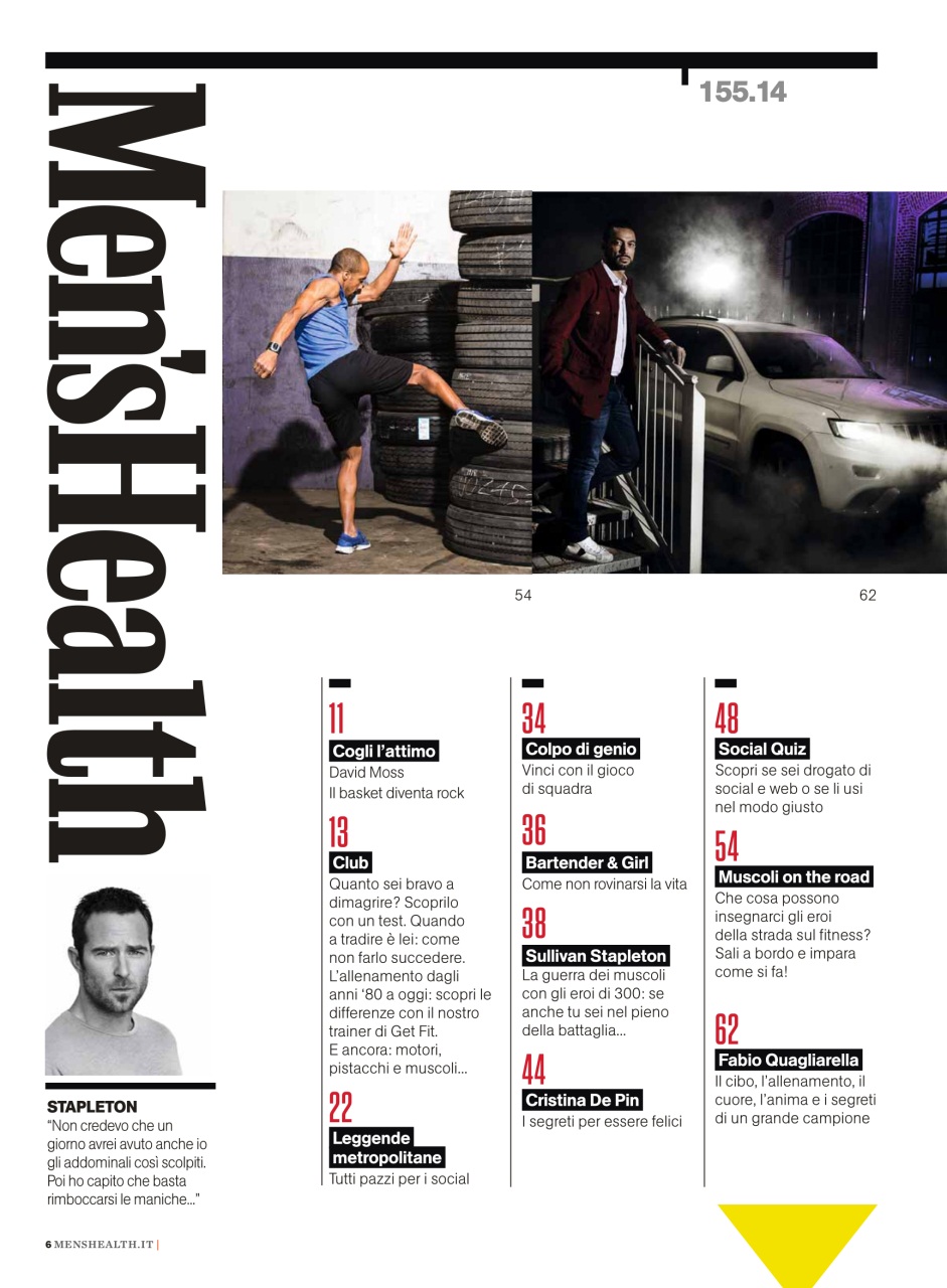 Men's Health Italia Preview Pages