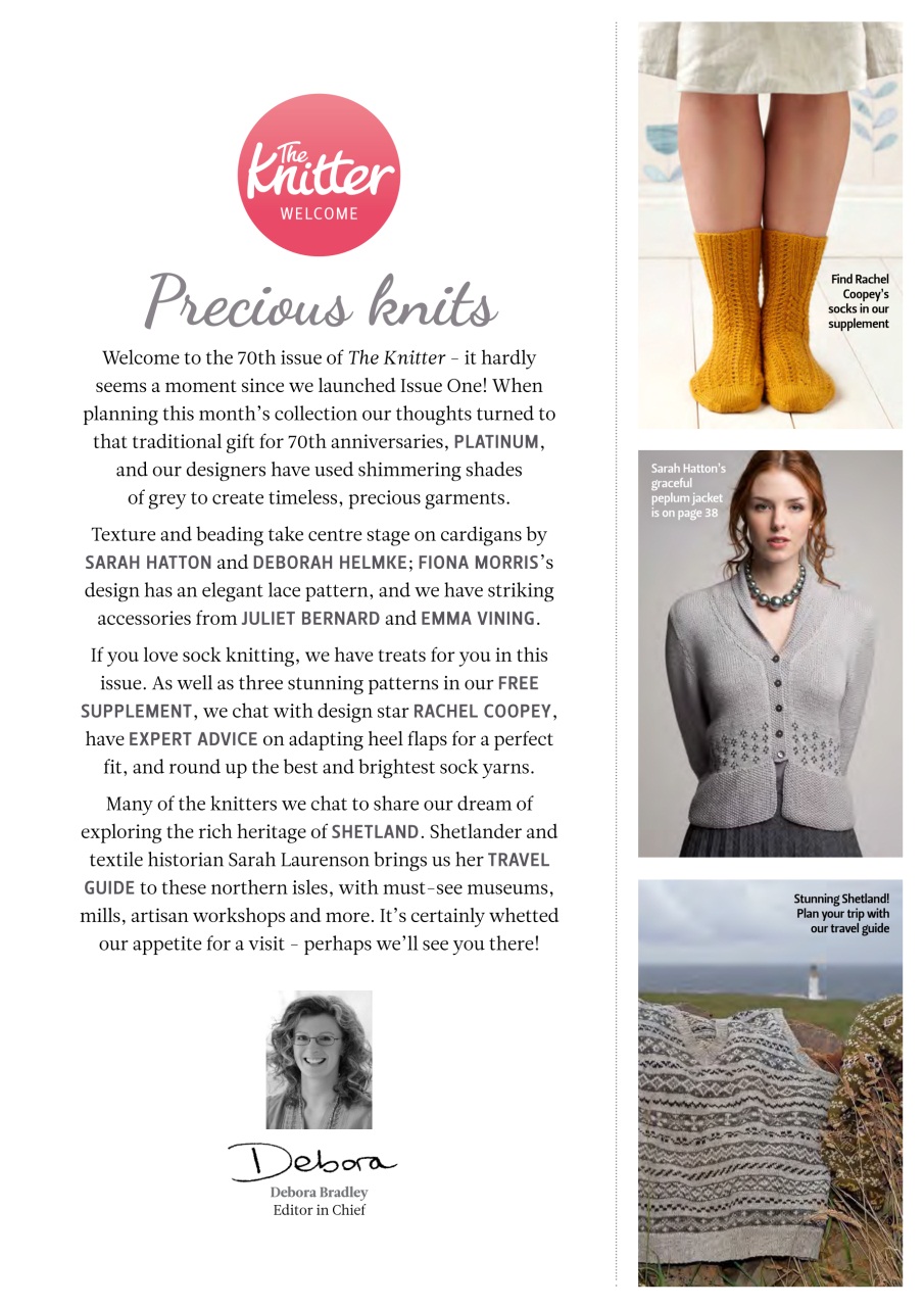 The Knitter Preview Pages