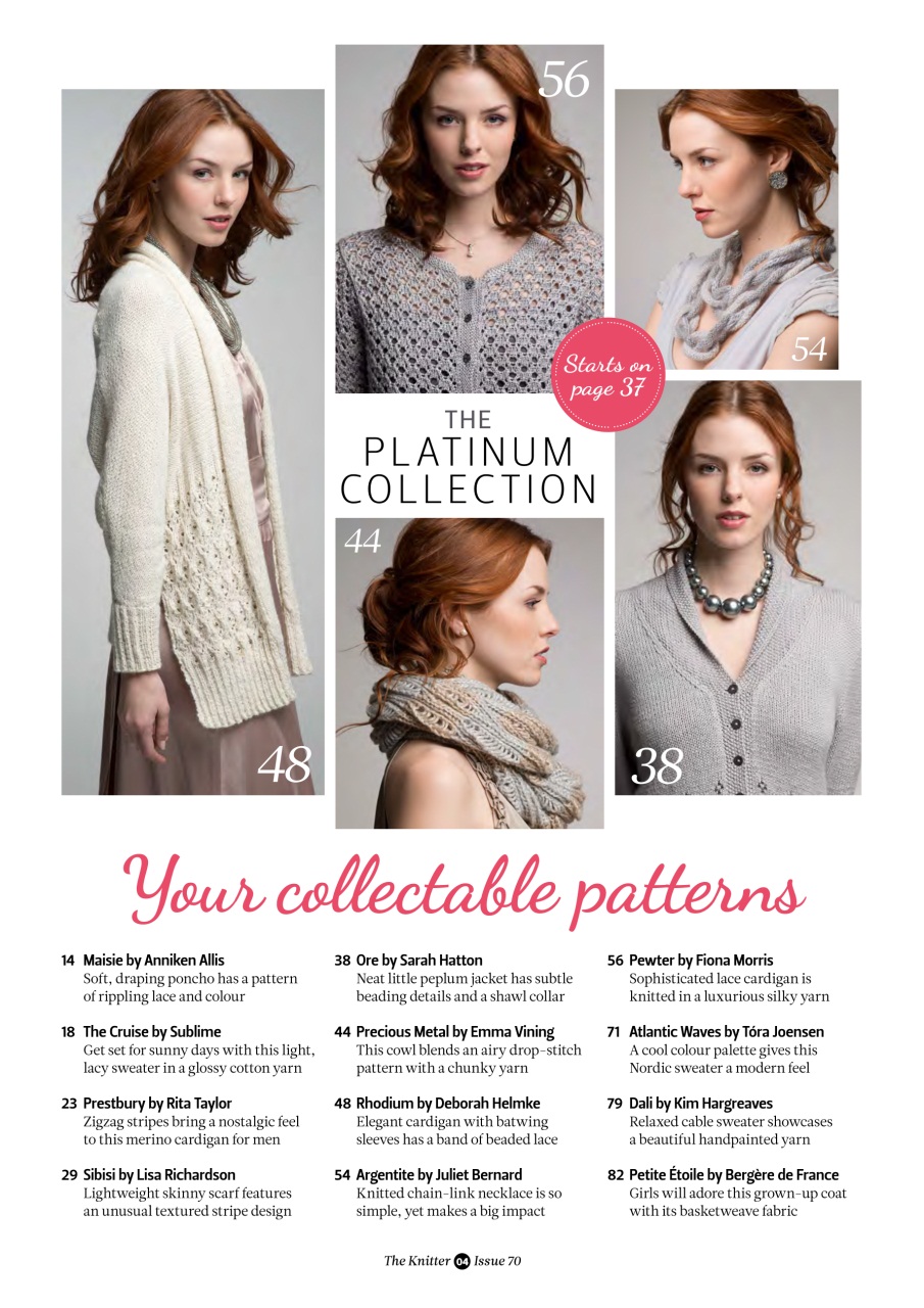 The Knitter Preview Pages