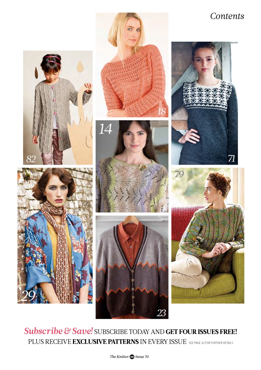The Knitter Preview Pages