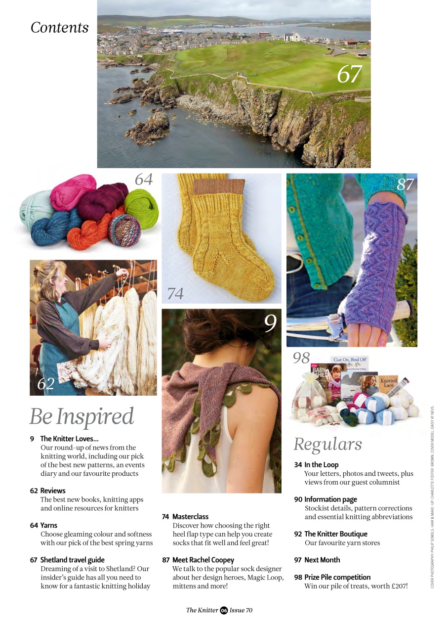 The Knitter Preview Pages