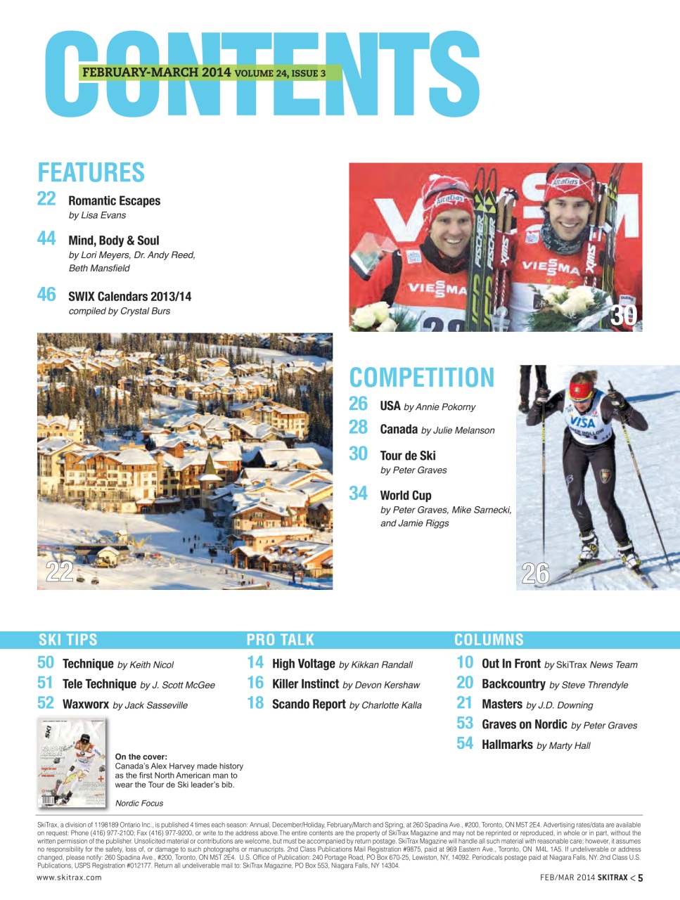 SkiTrax Preview Pages