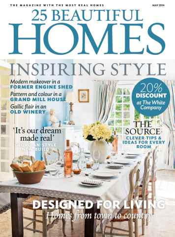 25 Beautiful Homes issue May 2014