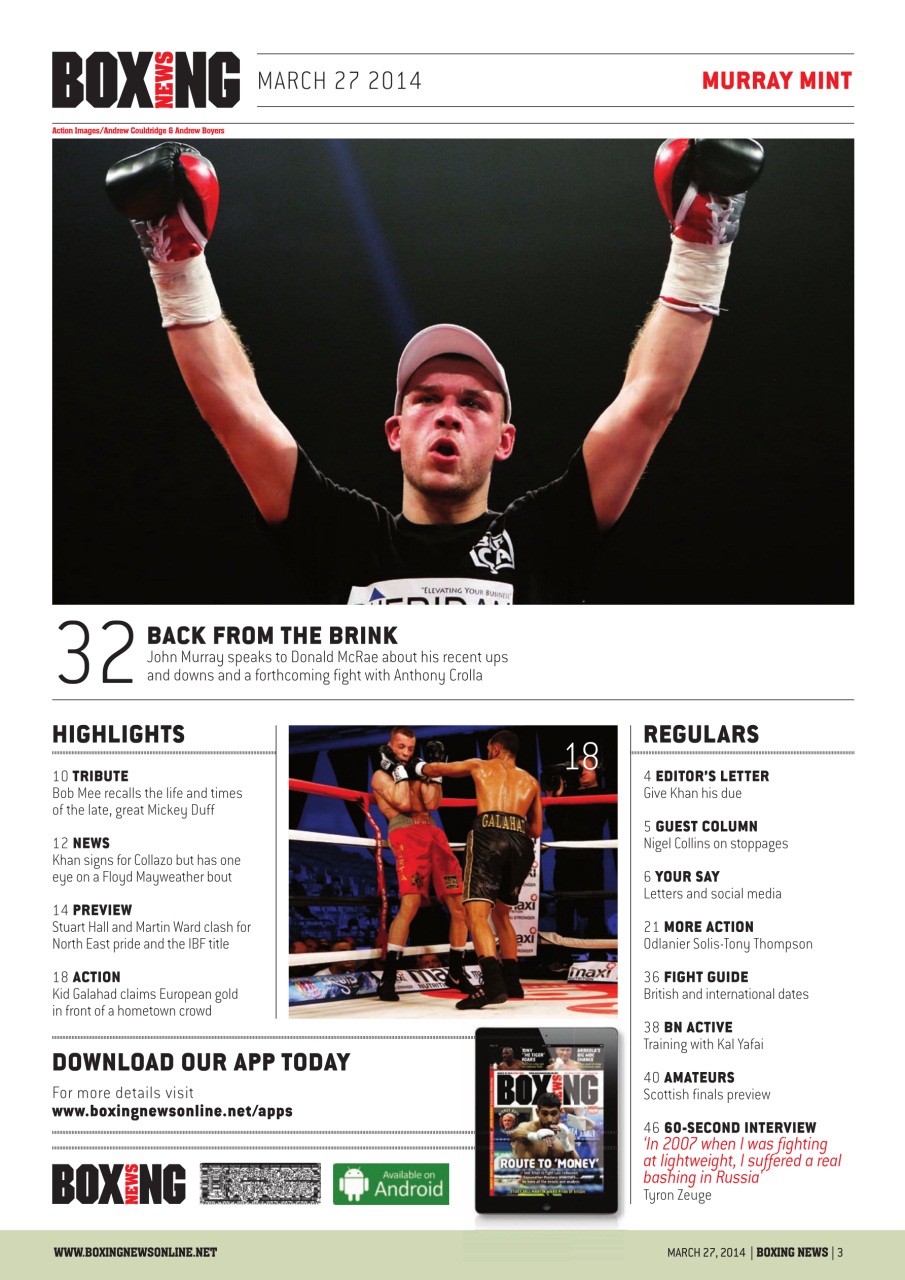 Boxing News Preview Pages