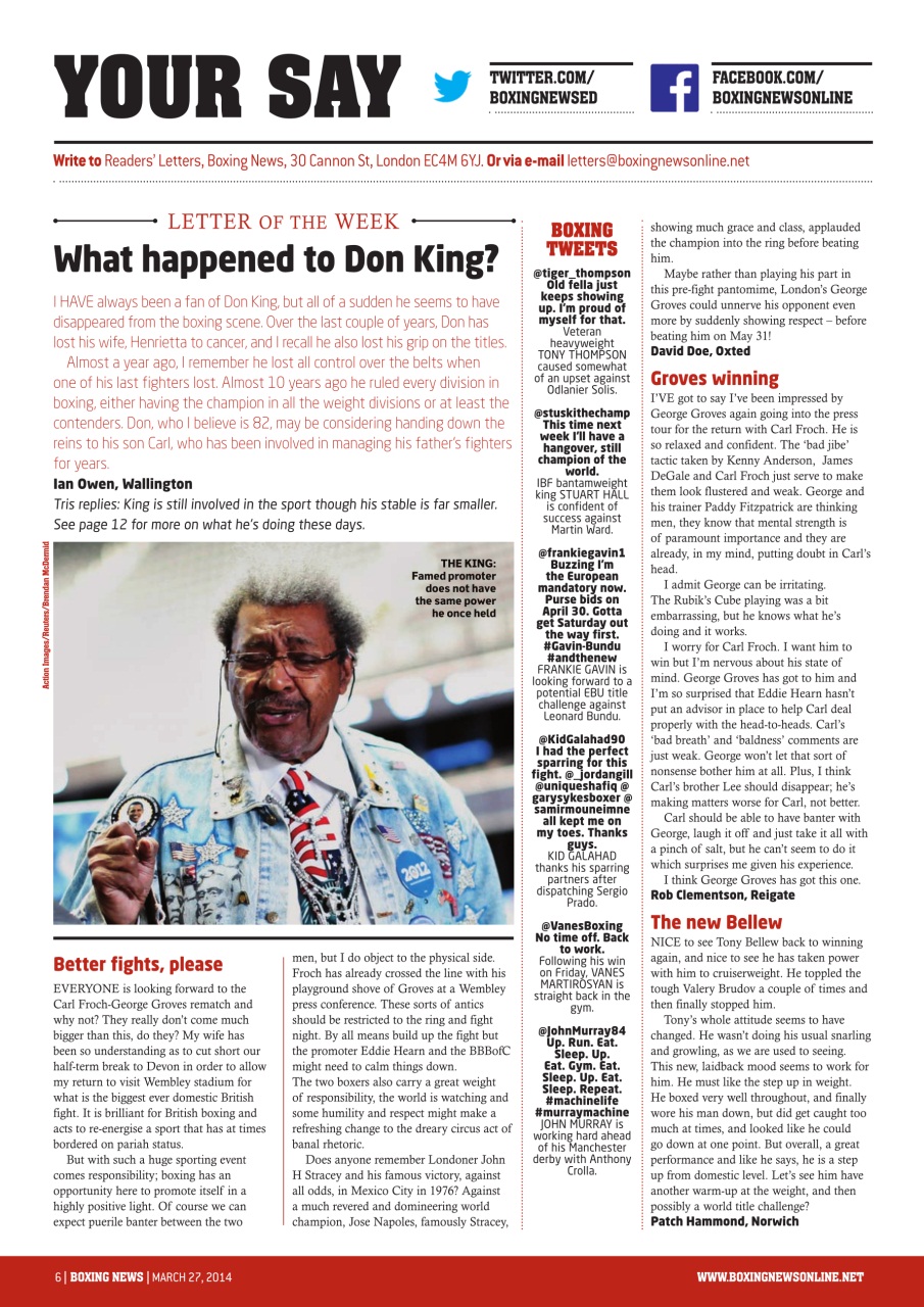 Boxing News Preview Pages