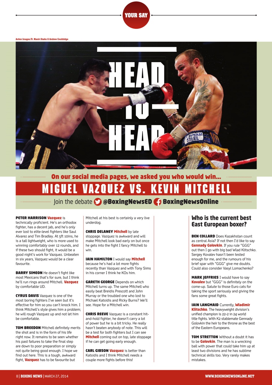 Boxing News Preview Pages