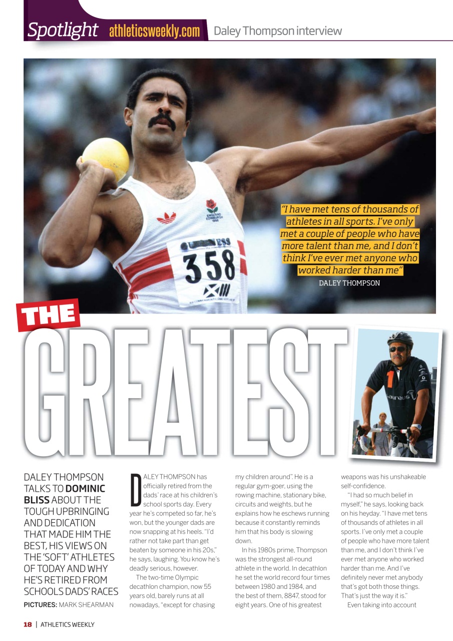 AW – Athletics Weekly Magazine Preview Pages
