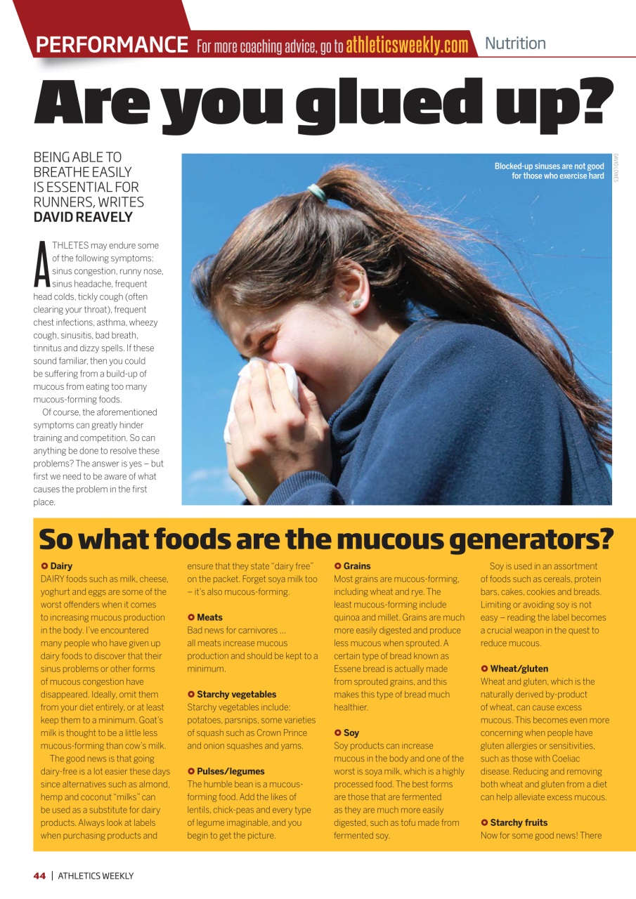 AW – Athletics Weekly Magazine Preview Pages