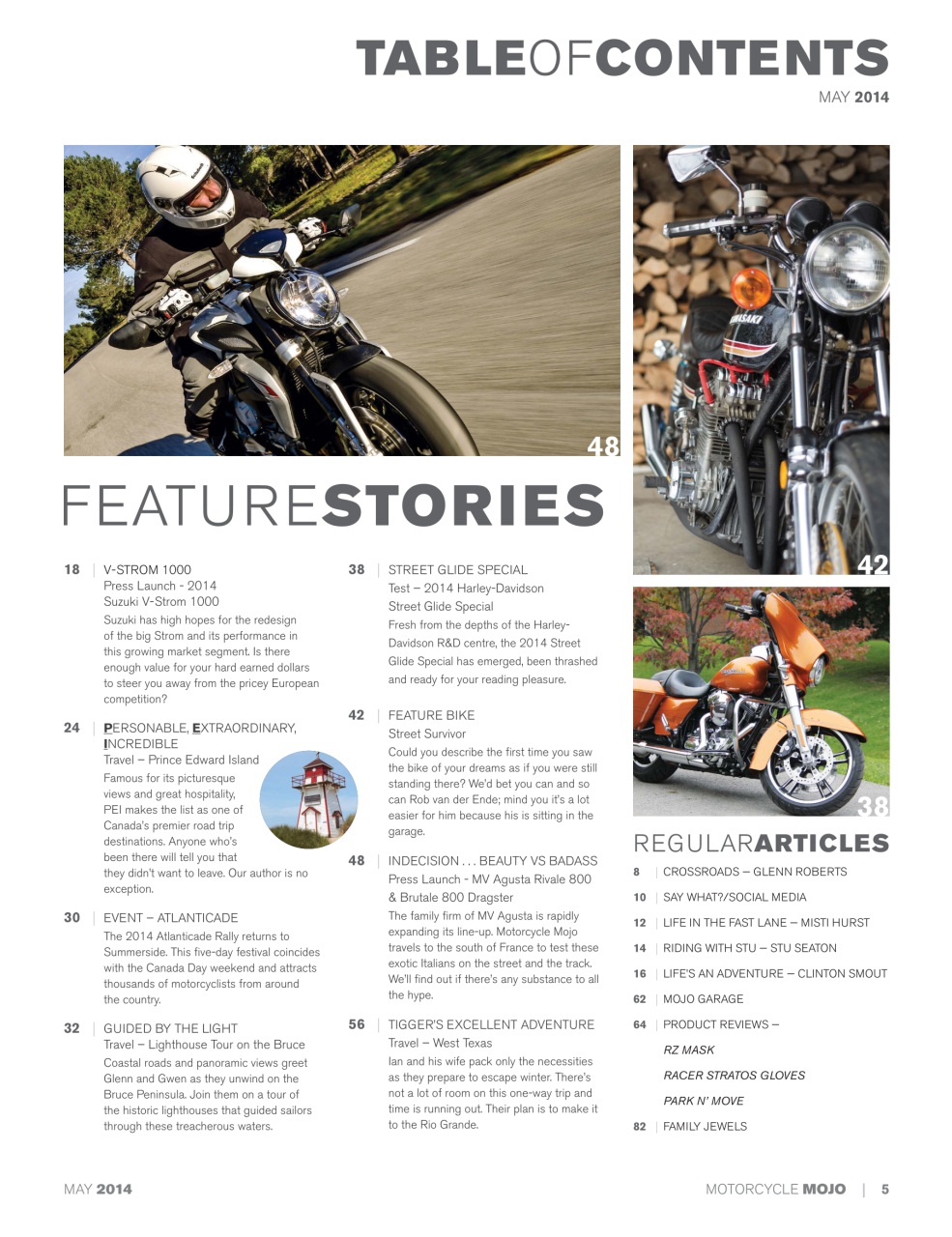 Motorcycle Mojo Preview Pages