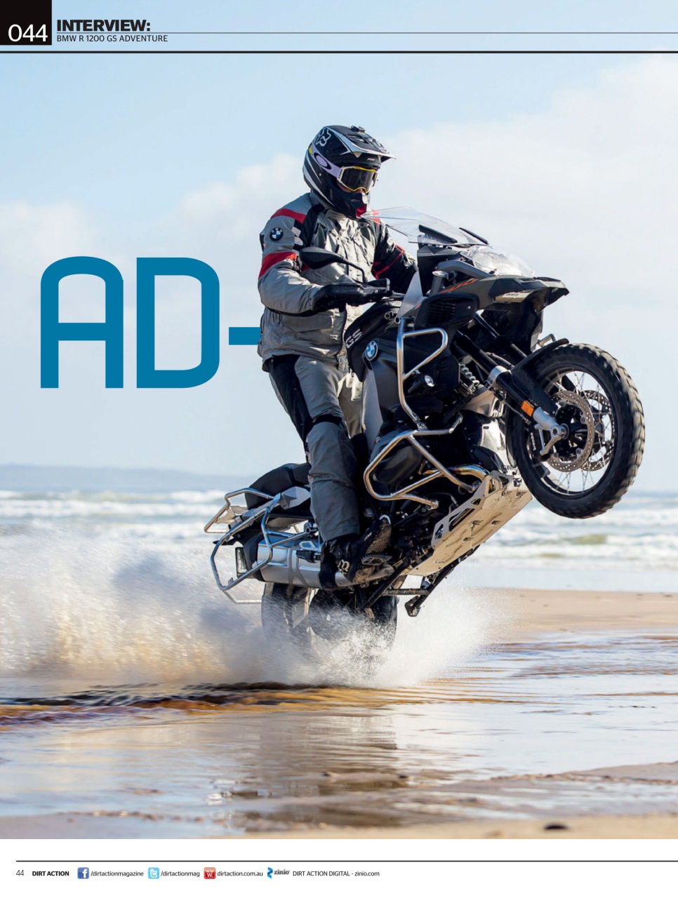 Dirt Action Preview Pages