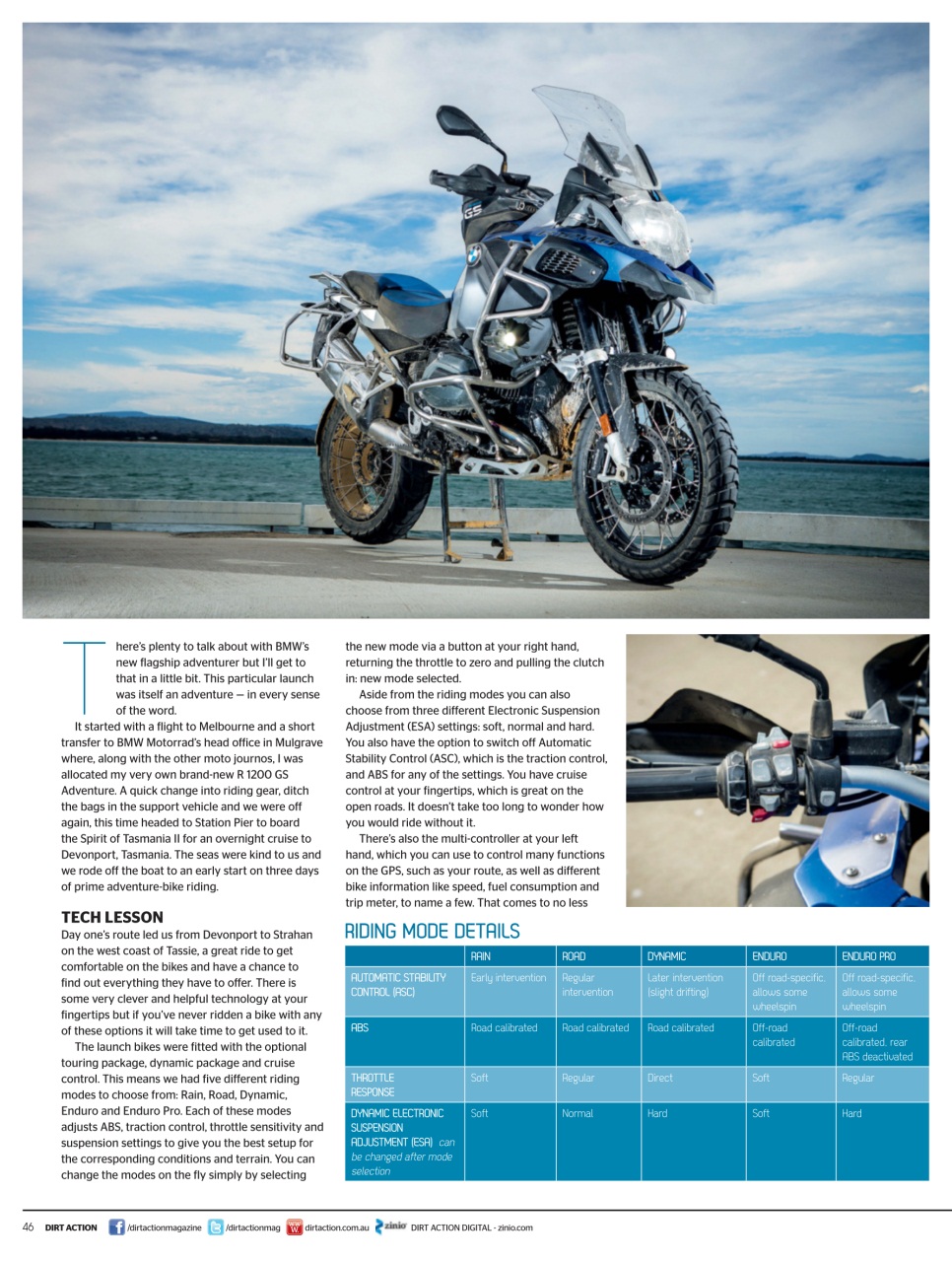 Dirt Action Preview Pages