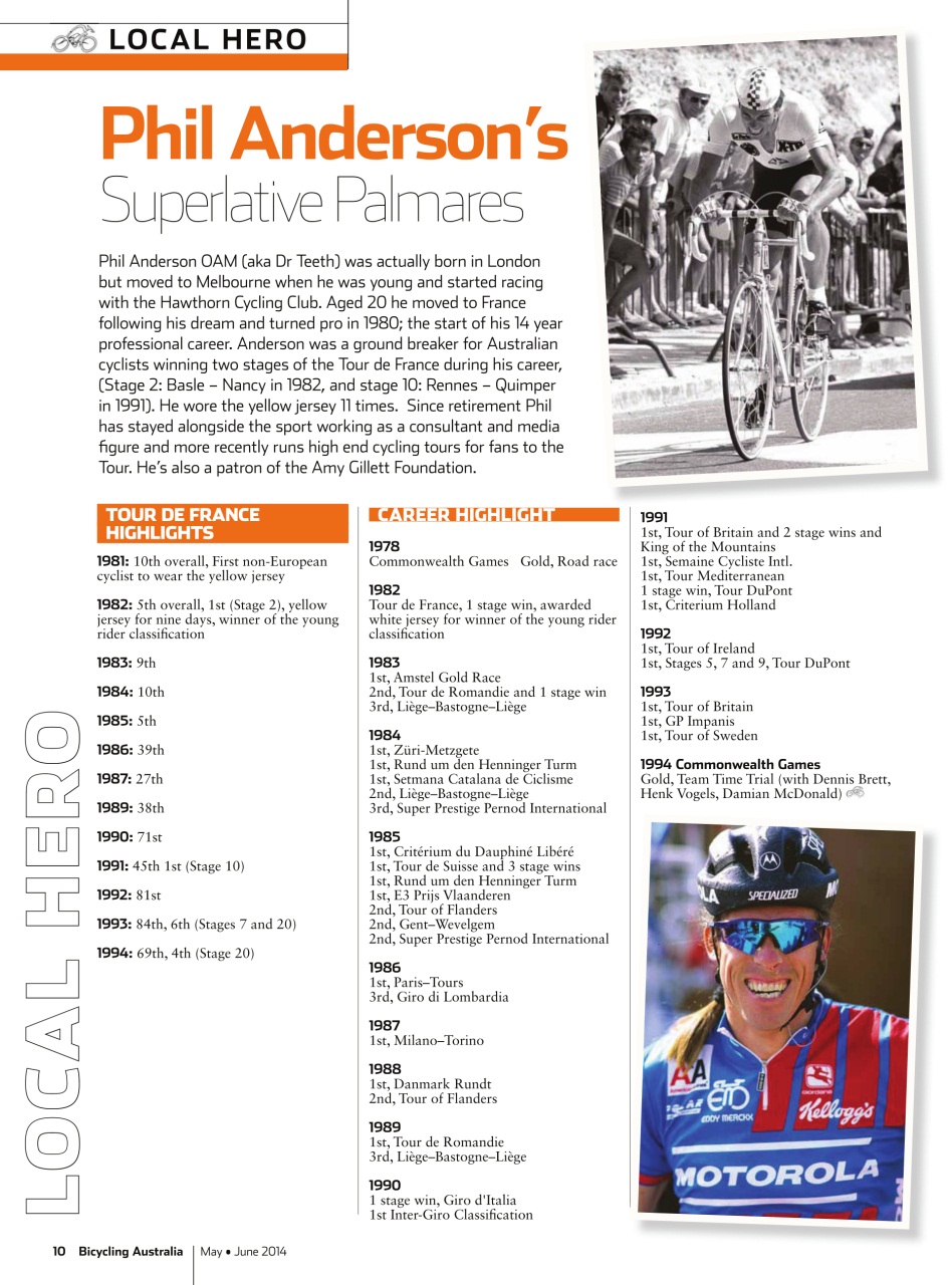 Bicycling Australia Preview Pages