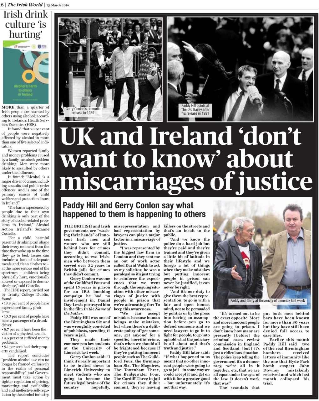 Irish World Preview Pages