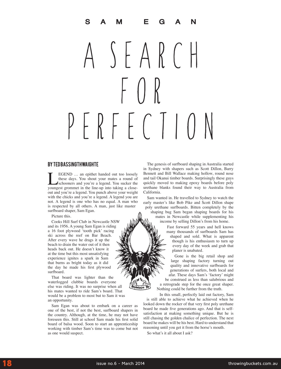 Throwing Buckets Preview Pages