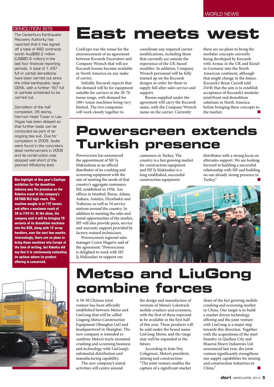 Demolition & Recycling International Preview Pages