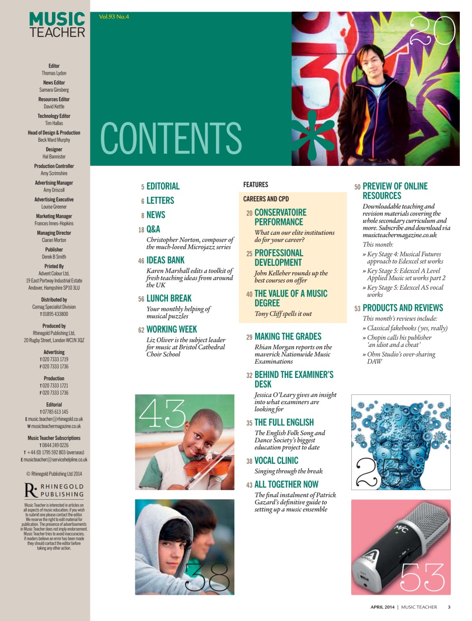Music Teacher Preview Pages
