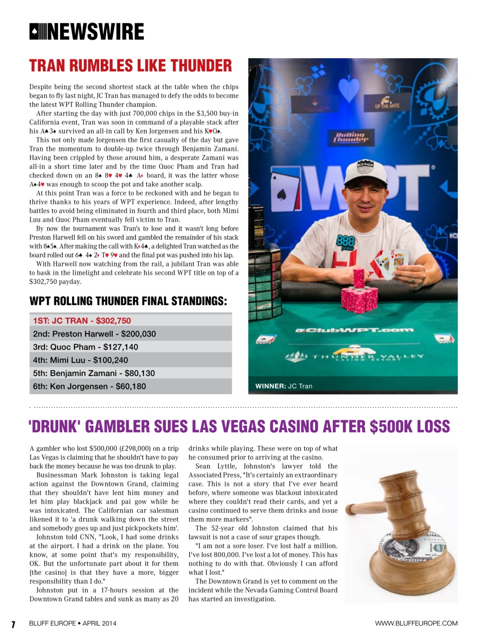 Bluff Europe Preview Pages