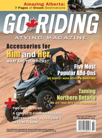 Go Riding ATVing Magazine issue Volume 5 No 2