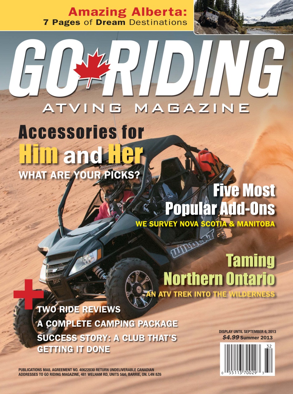Go Riding ATVing Magazine Preview Pages