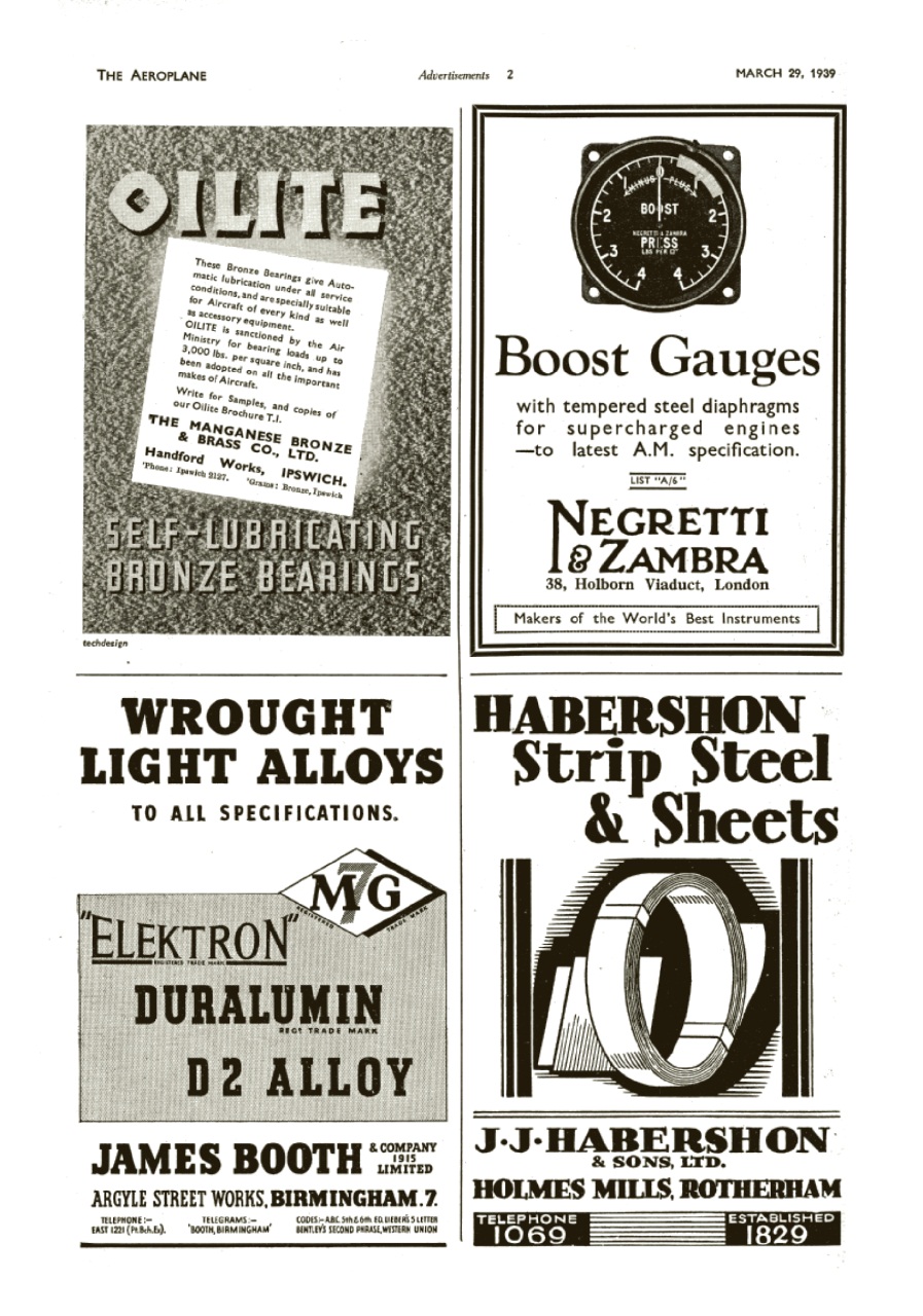 Aeroplane Weekly - The War in the Air 75 years ago Preview Pages